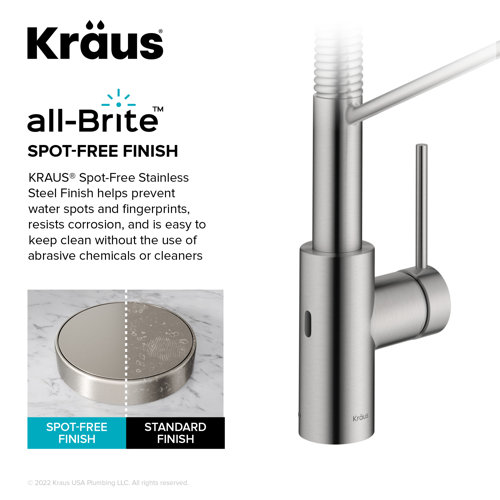 KRAUS Oletto Touchless Sensor Commercial PullDown Single Handle